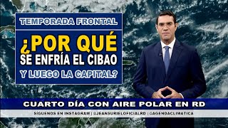 Miércoles 20 noviembre  Un nuevo frente frío se acercará a República Dominicana [upl. by Binnings]