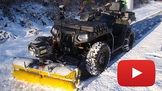 Quad ATV Winterdienst [upl. by Allekram]