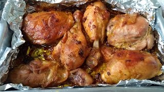 Como fazer Coxa e Sobrecoxa de Frango Assada no Forno [upl. by Moss]