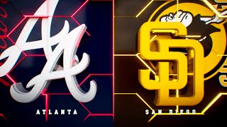 Braves vs Padres Game 2  Wild Card Gameplay 100224 [upl. by Idmann832]