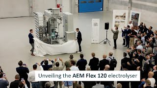 Unveiling the new AEM Flex 120 electrolyser [upl. by Lewls]