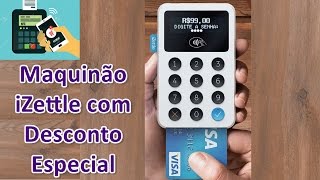 Maquinão iZettle Condição Muito Especial CONFIRA PagamentosMóveis AppseDicas [upl. by Ankney]