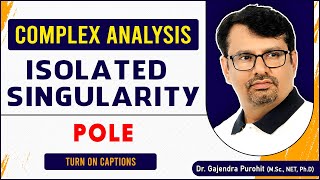 Singularity  Isolated Singularity  Pole and Order Of Pole  Complex Analysis [upl. by Garfield674]