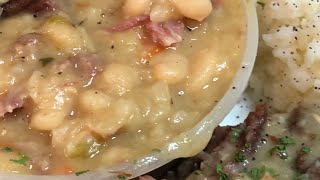 Delicious creamy great northern beans amp smoked meat [upl. by Rebeka514]