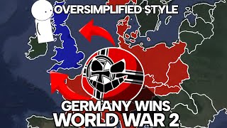 The New Order  Oversimplified Style  Alternate WW2 [upl. by Eillac320]