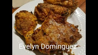 Oven Fried Chicken Recipe Crispy Outside and tender inside [upl. by Nymzaj]