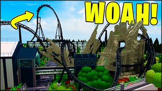 this VELOCICOASTER Mega Park is INSANE 😱  Theme Park Tycoon 2 [upl. by Adnilim527]