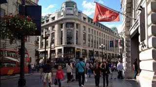 London shopping and sightseeing West End 2014 Oxford Street Beyond London Nightlife London Tour [upl. by Atikkin79]