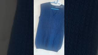 Gents half sweater knittinggallery design [upl. by Llirret]