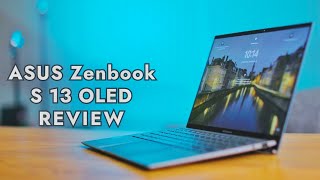 Unbelievably Thin and Light Ultrabook  ASUS Zenbook S 13 OLED Review [upl. by Esela]