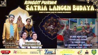 🔴LIVE  SATRIA LANGEN BUDAYA SEDEKAH LAUT  NADRAN DS PABEAN UDIK BLOK SONG INDRAMAYU  2024 [upl. by Nonnairb827]