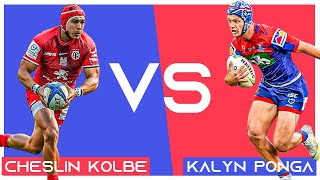 Incredibly Athletic  Cheslin Kolbe Vs Kalyn Ponga  Rugby Union Stepper vs Rugby League Stepper [upl. by Thesda]