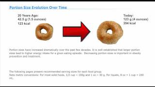 Nutrition and Portion Sizes UNC Chapel Hill [upl. by Ayn760]
