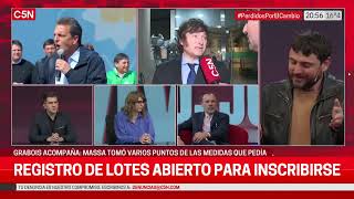 Juan Grabois en entrevista con el Gato Sylvestre en MinutoUno por c5n 27092023 [upl. by Creigh]