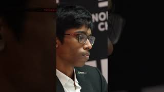 Standing Up When Winning 🔥 ft Praggnanandhaa Magnus Carlsen chess shorts [upl. by Dinnage260]