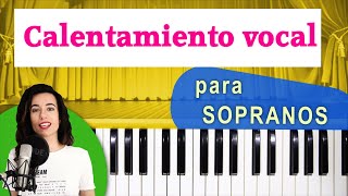 Ejercicios de vocalización para SOPRANOS🎵 MEJOR CALENTAMIENTO vocal para SOPRANOS Natalia Bliss [upl. by Enoryt236]