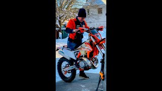 First start brand new bike KTM 300 EXC TPi Erzbergrodeo 2021 shorts [upl. by Prudie]