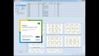 إعداد برنامج heidelberg prinect package designer 2017 [upl. by Leicam709]