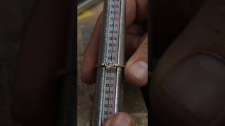 Resizing Gold Ring FLAWLESSLY in 3 easy steps jewelry jewellery gold ring handmadejewelry [upl. by Deeas805]