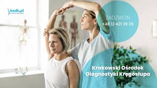 Przychodnia rehabilitacyjna Kraków Krakowski Ośrodek Diagnostyki Kręgosłupa NZOZ [upl. by Daberath645]