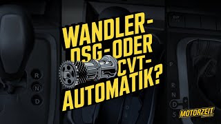 Automatik fahren erklärt  Wandler DSG oder CVTAutomatik [upl. by Irelav]