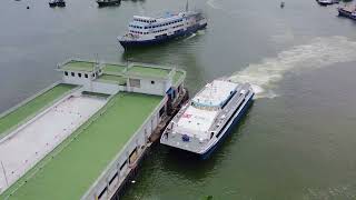 Austal 40m MV First Ferry XVIII 新輝18 berths Cheung Chau Island Hong Kong [upl. by Rexer]