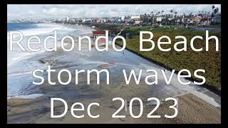 Redondo Beach huge waves [upl. by Ted309]