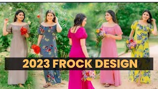 New frock design  Beautiful frock design  Latest frock design 2023 [upl. by Randi]