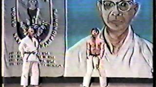 Tsuyoshi Uechi Sanchin Kata IWKA Championship 1986 [upl. by Ortiz]