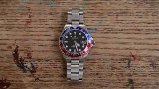 The Steinhart Ocean One GMT  39mm Pepsi Bezel  A True Quality Homage to the Rolex GMT Master [upl. by Leamsi270]