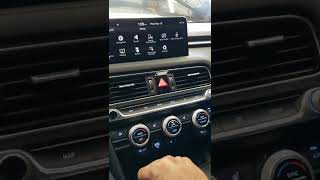 2022 Genesis G70 oil light reset [upl. by Lal]