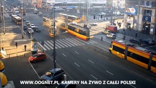 Czołowe zderzenie tramwajów w Warszawie 29102014 [upl. by Aleit865]