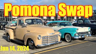 Pomona Swap Meet amp Classic Car Show  January 14 2024 [upl. by Tolecnal]