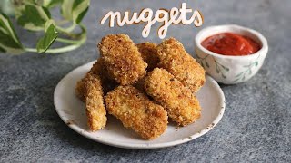 NUGGETS VEGANI  Ricetta facilissima e veloce  Anche senza glutine [upl. by Alitta518]