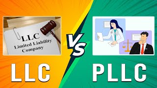 LLC vs PLLC  Which Structure Is Best For Your Business How These Company Structures Differ [upl. by Aicilla]