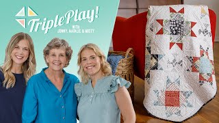 Triple Play How to Make 3 New Missouri Star Block Quilts  Free Project Tutorial [upl. by Inaffyt]