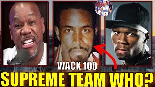 WACK 100 GOES AT NEW YORK ABOUT SUPREME TEAM 50 CENT RIVAL BIMMY BIG U VS WEST ON CLUBHOUSE ❓🤔🔥 [upl. by Hairej695]