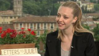 Letters to Juliet Amanda Seyfried Interview [upl. by Sawyer]