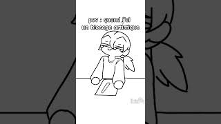 Blocage artistique  animtionmeme shorts [upl. by Adnwahsal]