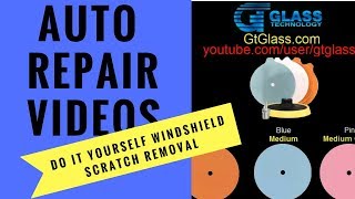 Do it yourself windshield scratch removal [upl. by Severin479]