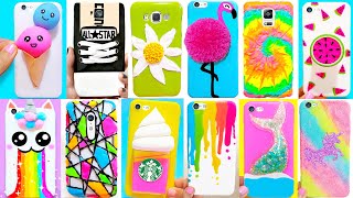 15 DIY Phone Cases Summerinspired  Easy amp Cute Phone Projects [upl. by Atiuqad500]