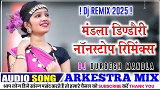 Nonstop Dj Remix  Dj remix Mandla  CG Song 2024  25  Dj Durgesh Mandla  Dj Mandla mix [upl. by Herahab]