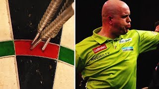 The greatest 9 darters in World Darts Championships history [upl. by Radmen]