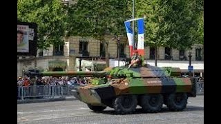 Bastille day parade 2021 the 1ère REC representing the foreign legion With footage of live firing [upl. by Koenraad645]