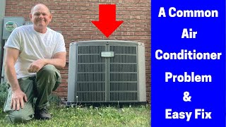 Home AC Not Blowing Cold Air  Easy Fix [upl. by Annuahs]