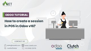 How to create a new session in Odoo POS  Odoo 16 Point of Sale POS [upl. by Yrehcaz]