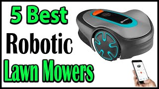 TOP 5 Best Robotic Lawn Mowers Review 2025  Aliexpress [upl. by Nreval878]