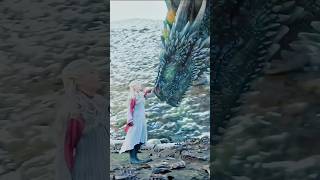 Daenerys Targaryens Mother Of 🐉 Dragon Two Dragon 🐉 with out mother shorts gameofthrones [upl. by Swigart]