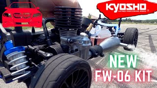 NEW Kyosho FW06 Kit Version  Test Drive amp Review  2 SPEED CHASSIS kit with 15 Engine [upl. by Aekan]