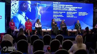 Panel 9 quotŽene u biznisu regionaquot i osnivanje JEF quotKluba uspješnih ženaquot [upl. by Ahcsatan831]